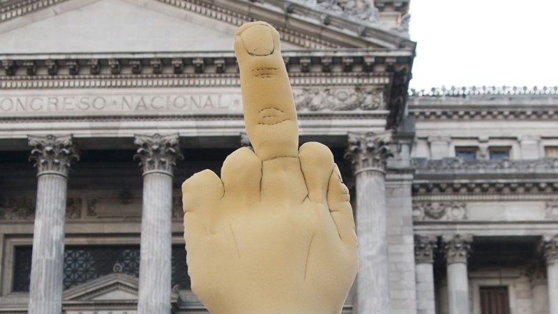 Fuck You a un proyecto en danza en el Congreso de la Nación.