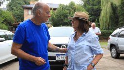 Néstor Grindetti y Patricia Bullrich&nbsp; en Sierra de los Padres
