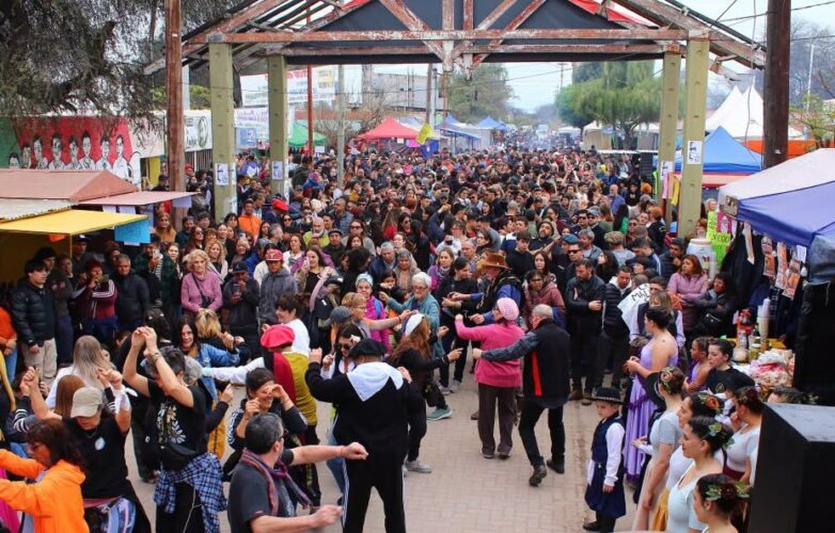 Fiesta de la abuela Carabajal, en La Banda, Santiago del Estero, durante el Fin de semana largo.
