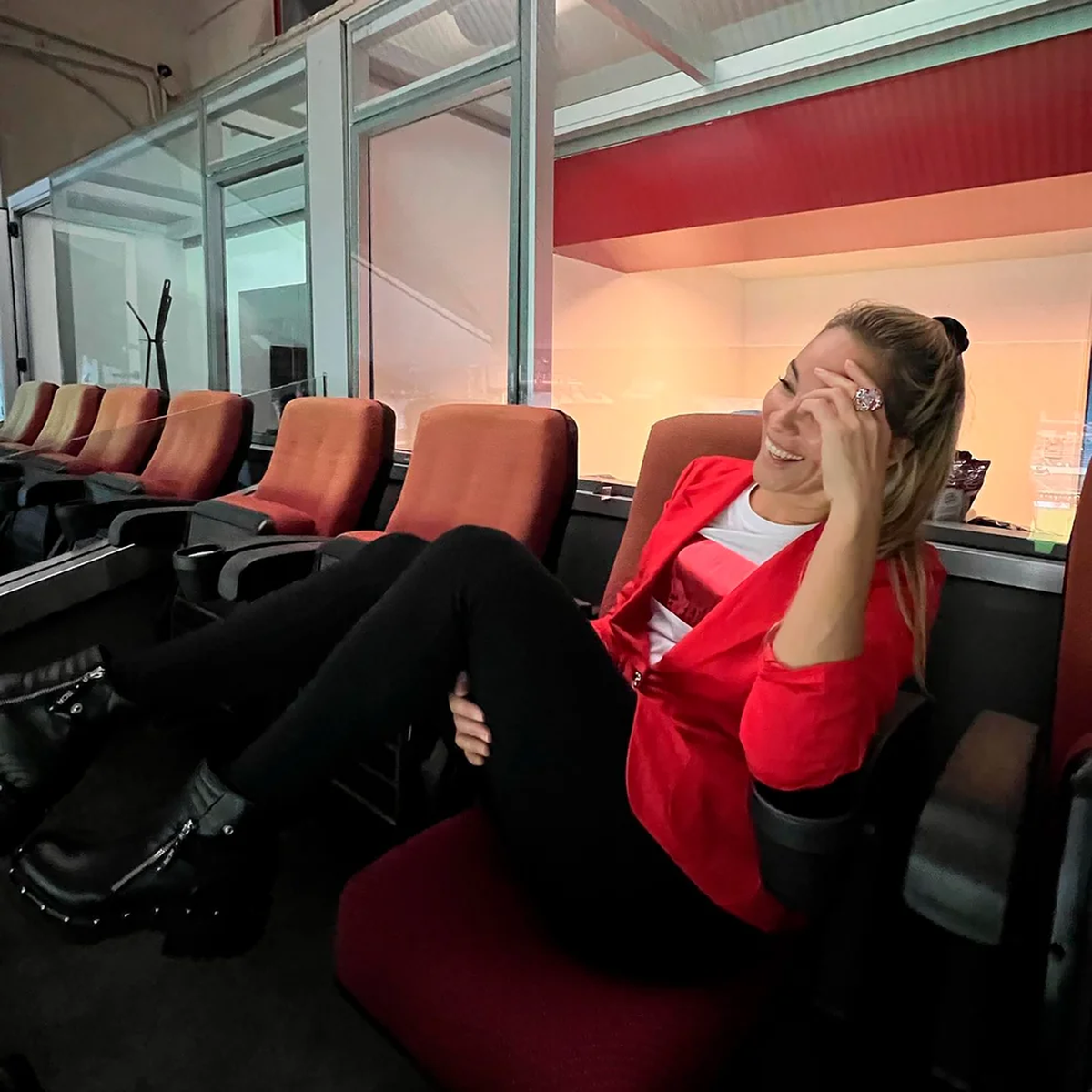 La imagen que compartió Geraldine La Rosa en su muro.