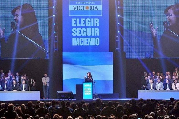 El lema que decidió Cristina Fernández de Kirchner: Elegir seguir haciendo