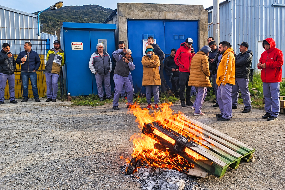Frío y desocupación en Tierra del Fuego Frío y desocupación en Tierra del Fuego