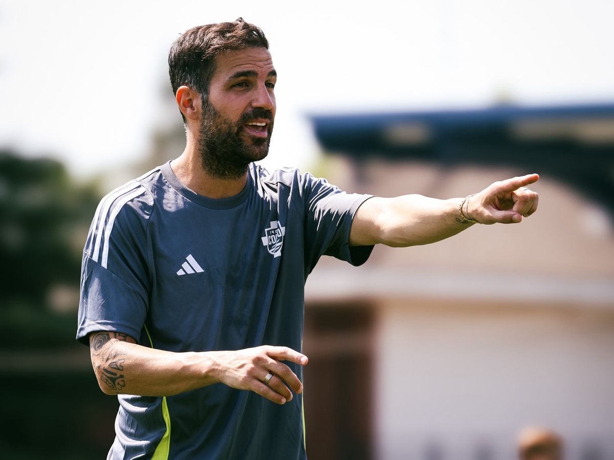 Cesc Fabregas, entrenador del Como 1907 Cesc Fabregas, entrenador del Como 1907