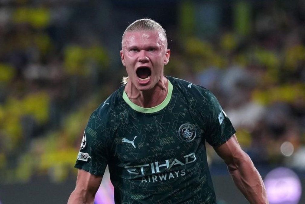 Haaland pone el 2 a 1 para el Manchester City de penal y da vuelta un partido muy loco.