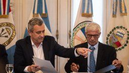 Mariano Cúneo Libarona pasó por Rosario.&nbsp;
