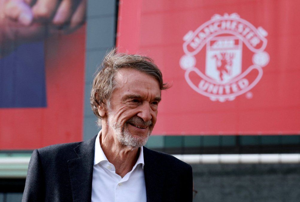 Sir Jim Ratcliffe, copropietario de Manchester United. Sir Jim Ratcliffe, copropietario de Manchester United.