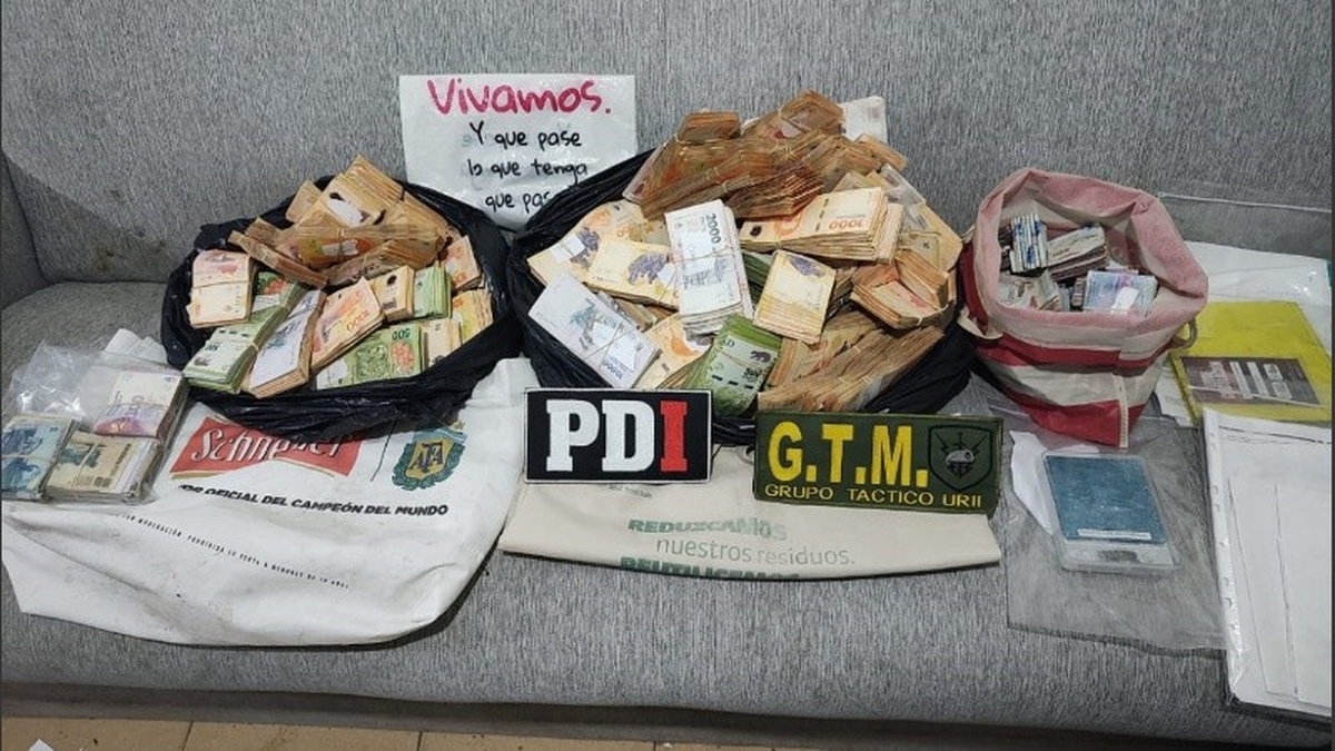 Lo incautado por la PDI. Lo incautado por la PDI.