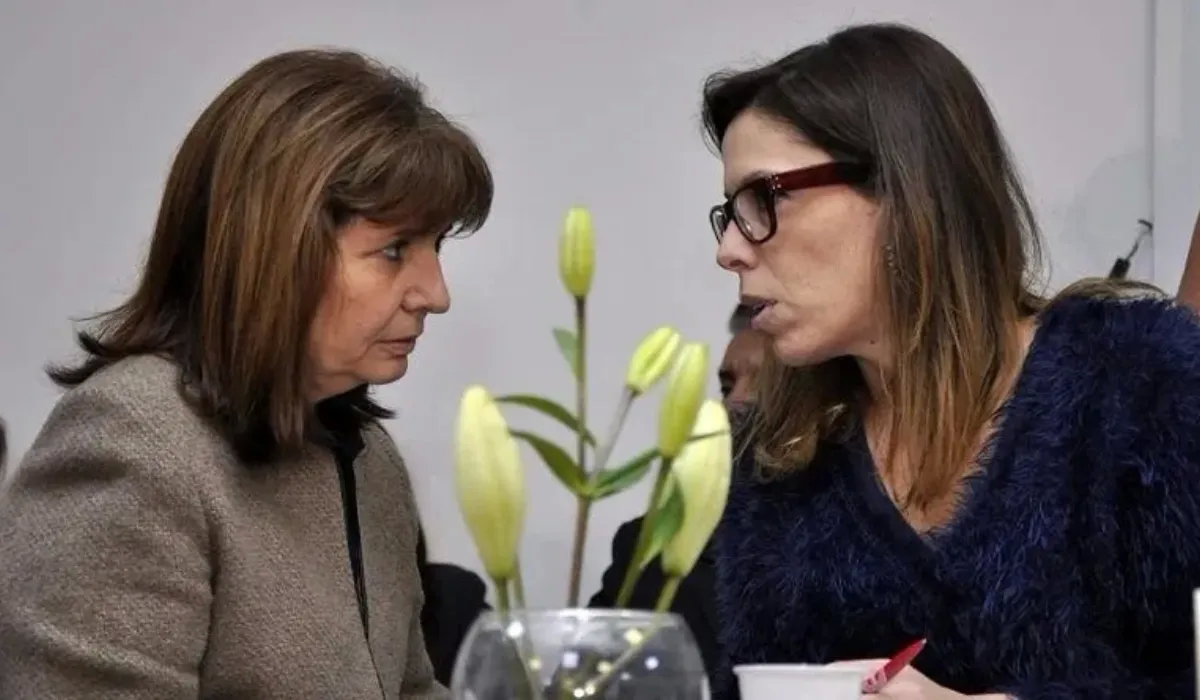 Laura Alonso con Patricia Bullrich. Laura Alonso con Patricia Bullrich.