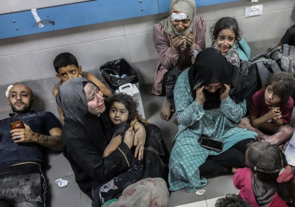 Catástrofe humanitaria en Gaza.