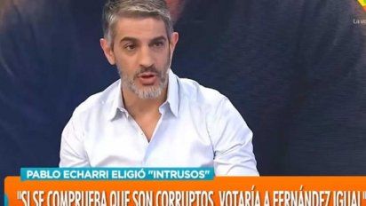 Echarri y sus aspiraciones políticas: