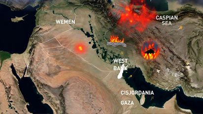 Oriente Medio: la escalada en Yemen y el Caspio coincide con la tensión en Cisjordania y Gaza