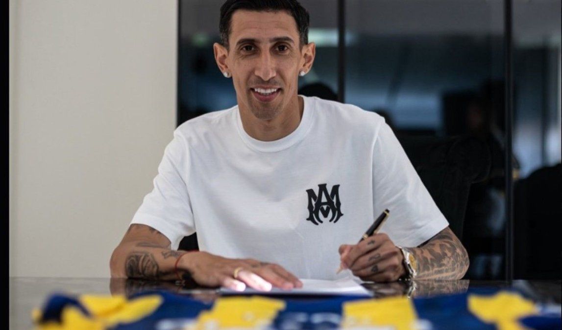 Di María firmó con el Canalla Di María firmó con el Canalla
