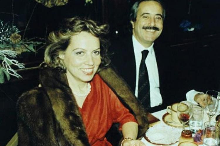 Francesca Morvillo y Giovanni Falcone, símbolo de la lucha contra la mafia, asesinados el 23/05/1992 por la Cosa Nostra.