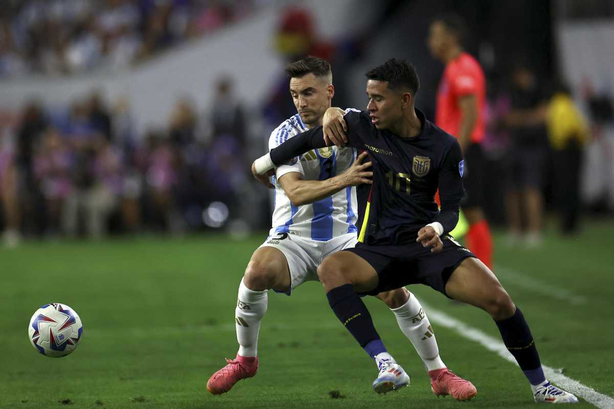 Tagliafico en la Copa América 2024 Tagliafico en la Copa América 2024