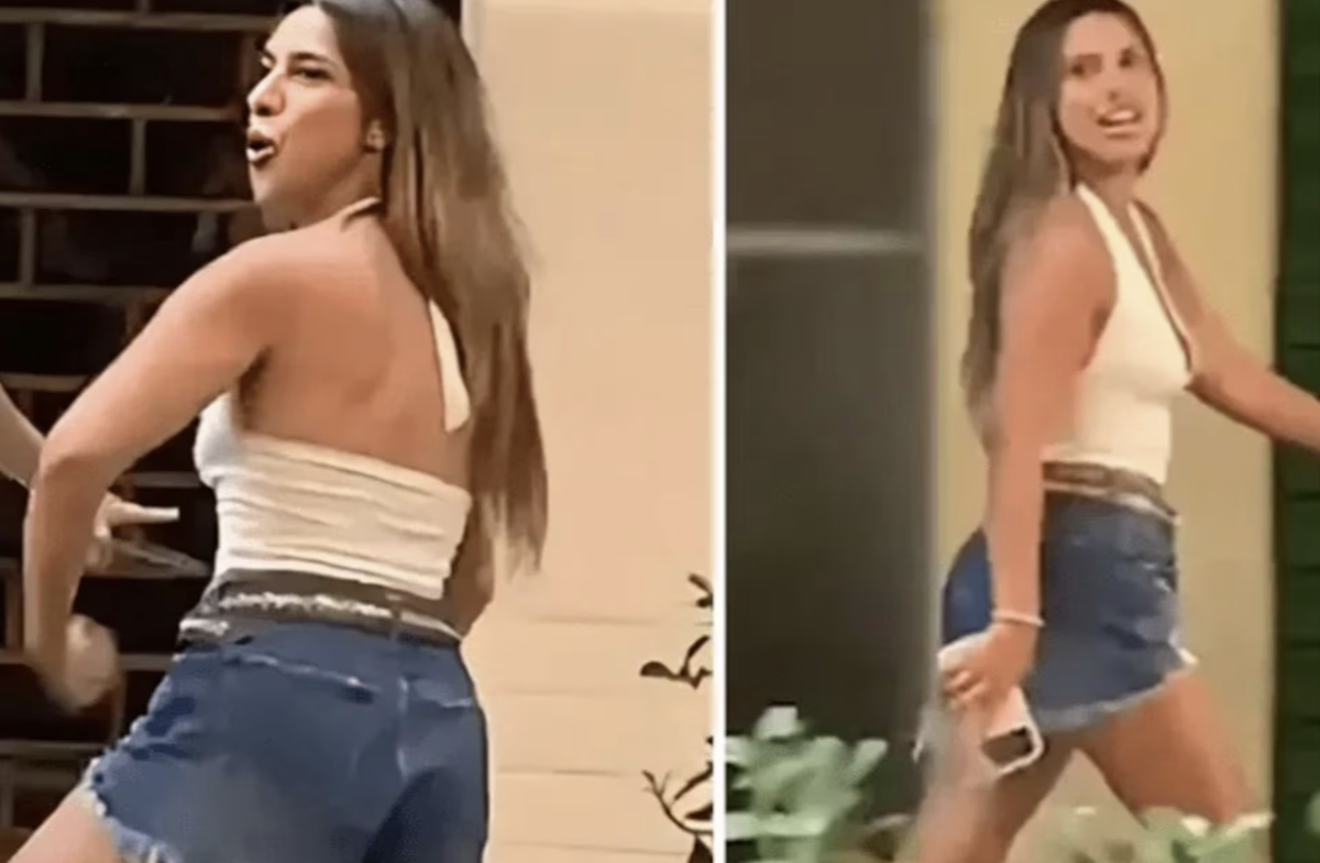 La argentina detenida en Brasil por el delito de racismo.