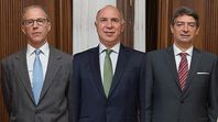 CSJN: Horacio Rosatti, Carlos Rosenkrantz y Ricardo Lorenzetti. CSJN: Horacio Rosatti, Carlos Rosenkrantz y Ricardo Lorenzetti.