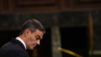 Pedro Sánchez dijo que resisitirá las difamaciones hasta el final. Pedro Sánchez dijo que resisitirá las difamaciones hasta el final.