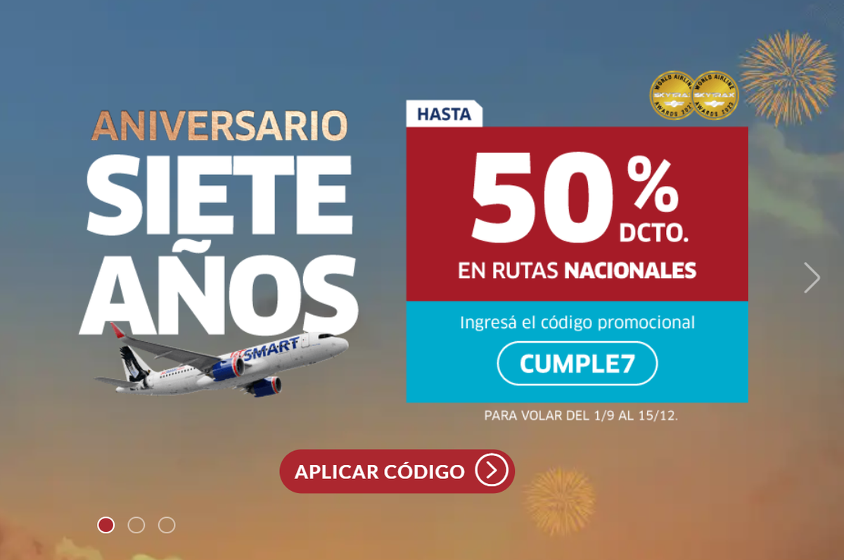 Vuelos con descuento para viajar dentro de la Argentina. Vuelos con descuento para viajar dentro de la Argentina.