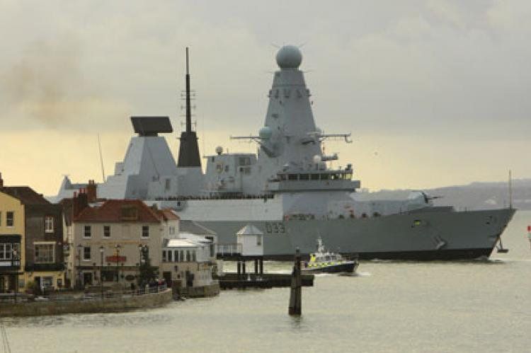 Malvinas decidirá a la sombra del HMS Dauntless.