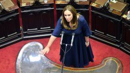 María Eugenia Vidal, el día de su jura como diputada nacional.&nbsp;