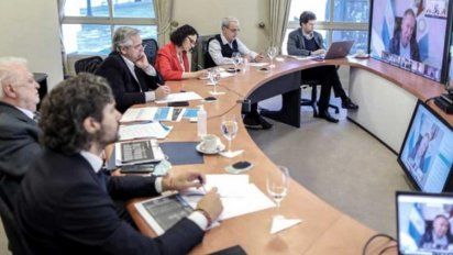 Alberto F. se reunió con gobernadores: 