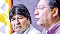 Autogolpes y autoatentados en Bolivia marcan la guerra fratricida entre Evo Morales y Arce.