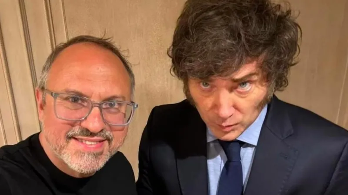 Diego Valenzuela&nbsp; y Javier Milei
