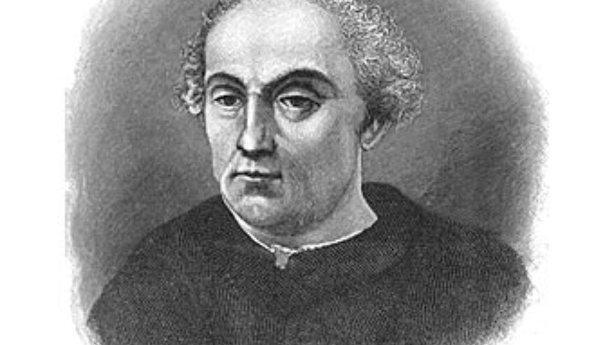 PauloToscanelli fue cosmógrafo de origen italiano que inspiró los viajes deCristóbal Colón a partir de mapas y cartas.&nbsp;&nbsp;