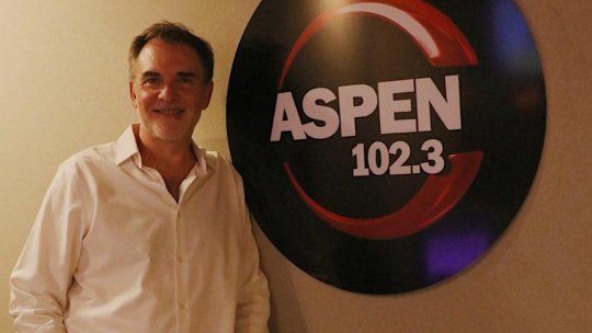 El locutor marcó su huella en Aspen. 