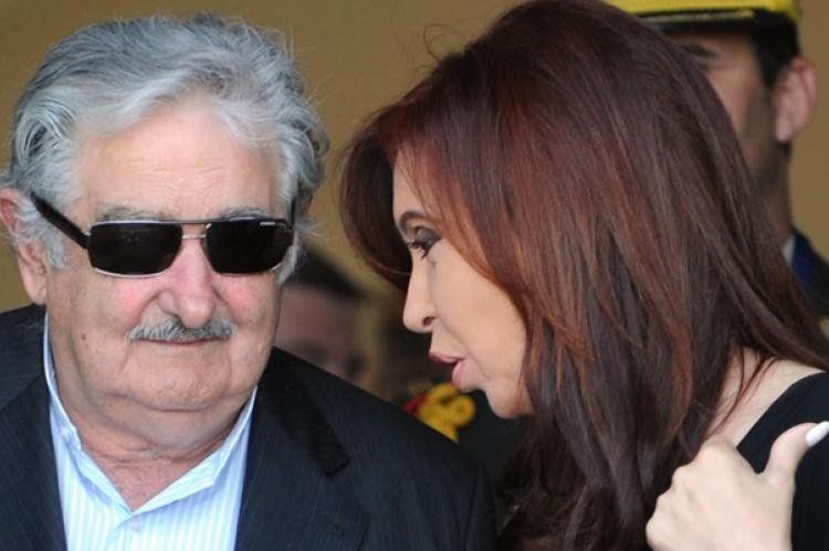 Mujica y Cristina Kirchner.