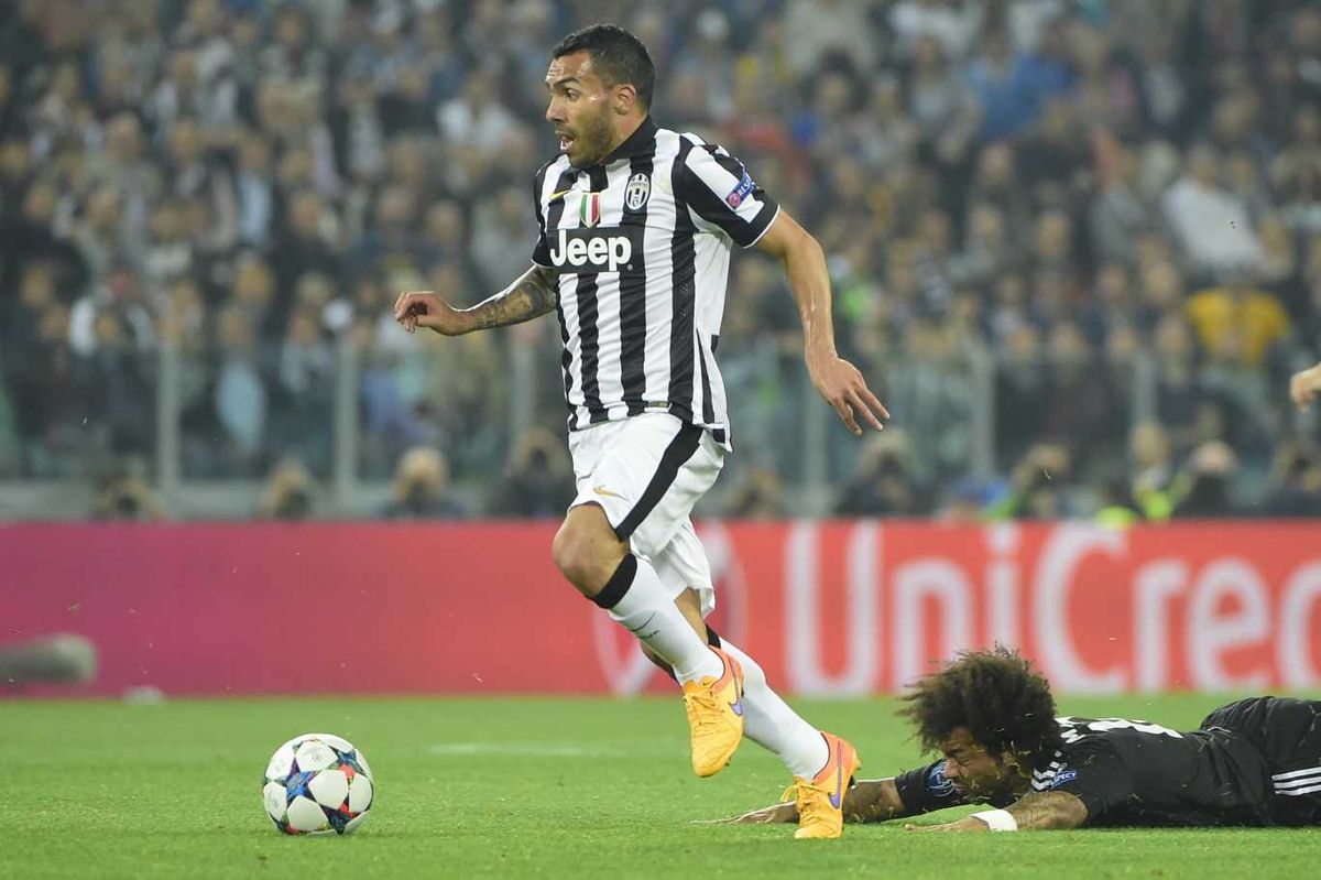 Carlos Tevez, en su etapa en Juventus