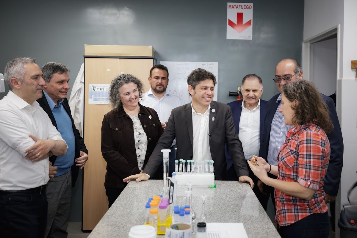 Axel Kicillof en visita a Jujuy.