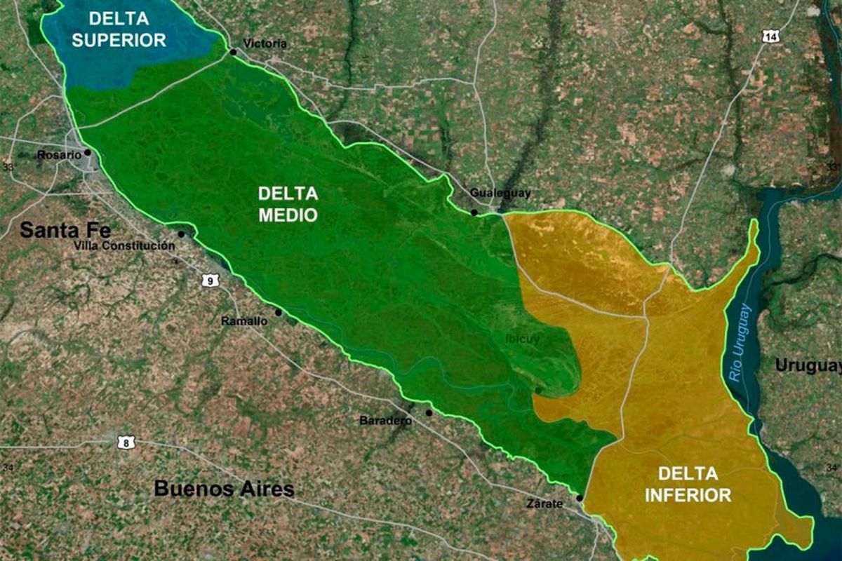 Para entender el Delta del río Paraná.