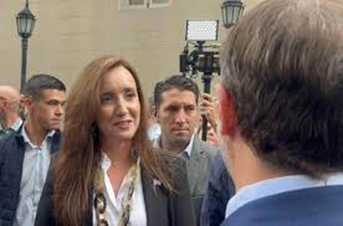 Victoria Villarruel en la Fiesta de la Vendimia, Mendoza Victoria Villarruel en la Fiesta de la Vendimia, Mendoza