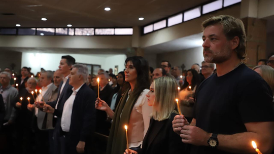 Natalia de la Sota y Martín Llaryora