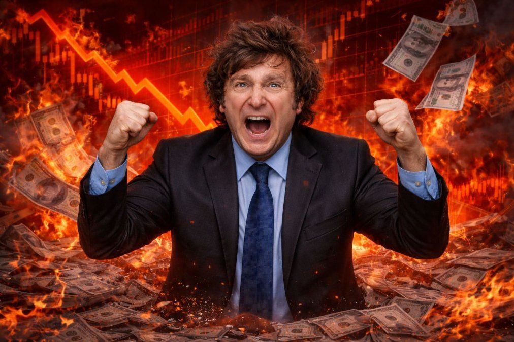 Javier Milei va por más, mientras la economía está que arde.&nbsp;