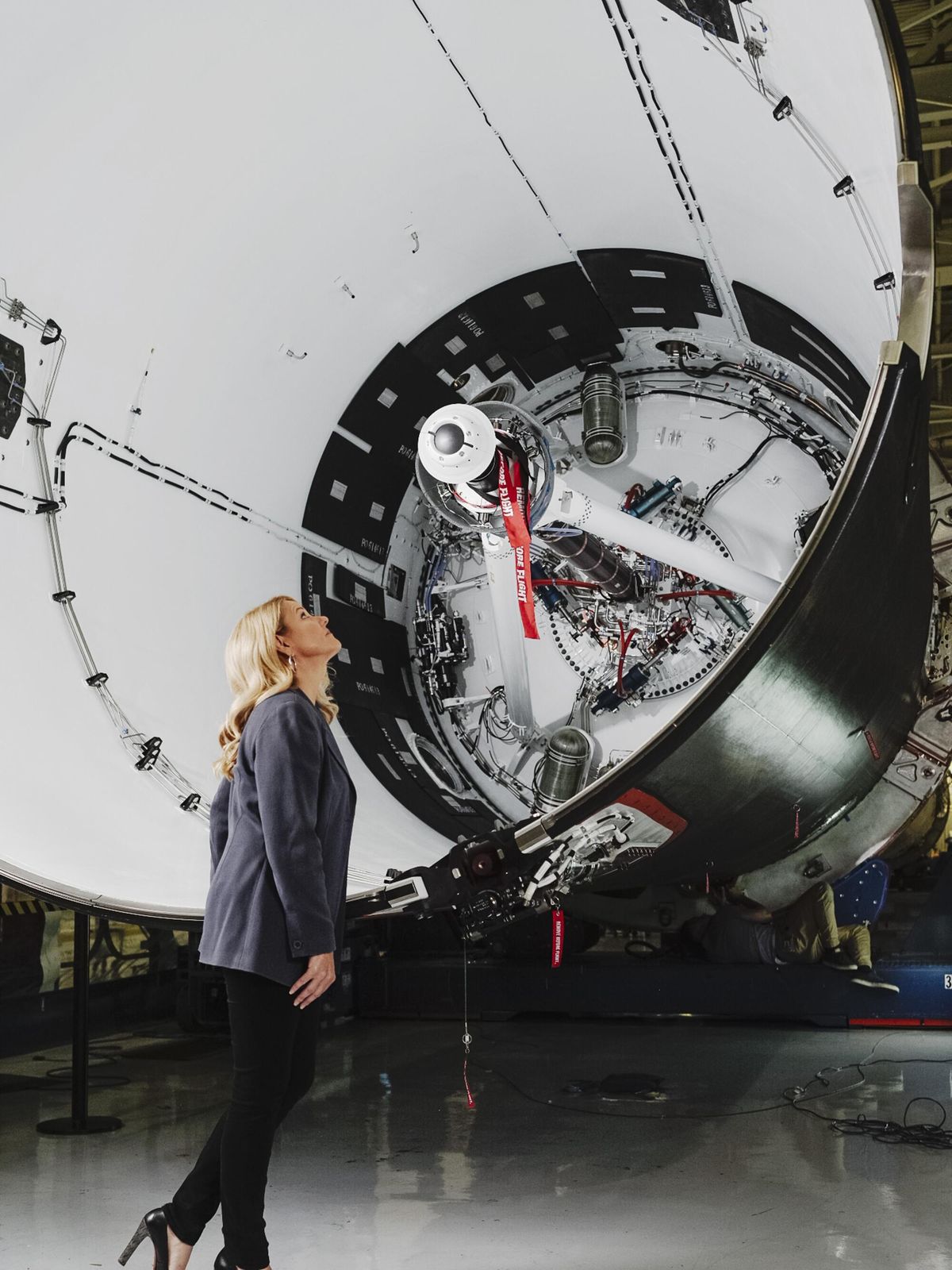Gwynne Shotwell. Gwynne Shotwell.