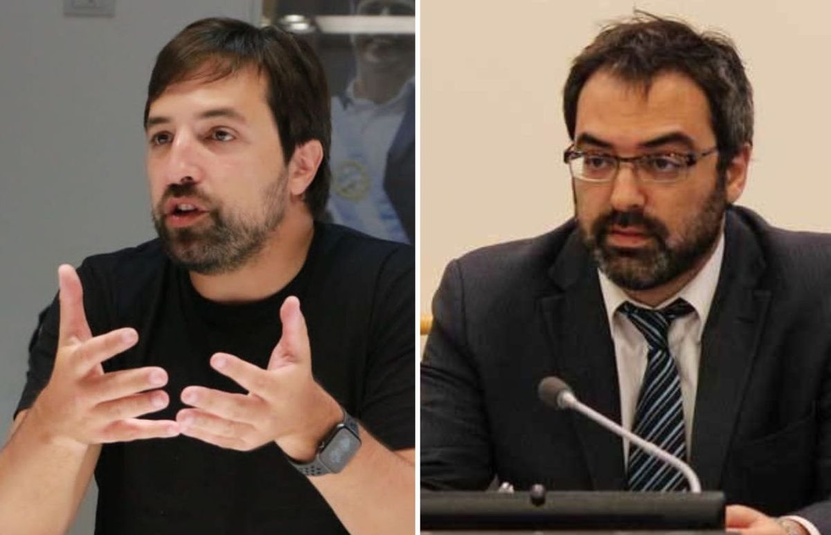 Los hermanos Kreplak: Nicolás, el ministro (izq.), quien conoció a Ariel García Furfaro; y Ernesto, el juez de la causa, Los hermanos Kreplak: Nicolás, el ministro (izq.), quien conoció a Ariel García Furfaro; y Ernesto, el juez de la causa,