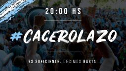 cacerolazo Macri, Fernández
