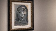“Tête de femme” (1941), el retrato de Dora Maar realizado por Pablo Picasso que fue sorteado en París en una iniciativa solidaria para financiar investigaciones sobre el Alzheimer. “Tête de femme” (1941), el retrato de Dora Maar realizado por Pablo Picasso que fue sorteado en París en una iniciativa solidaria para financiar investigaciones sobre el Alzheimer.