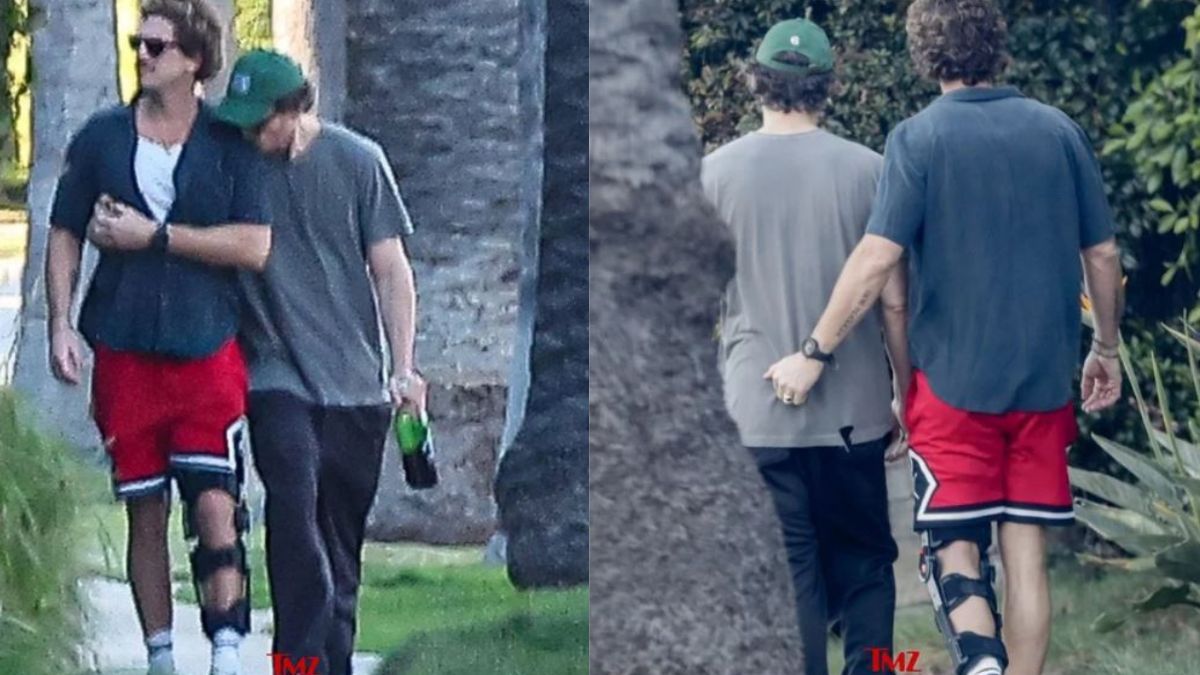 Fotos captadas por TMZ de Pedro Pascal y Rafael Olarra. Fotos captadas por TMZ de Pedro Pascal y Rafael Olarra.