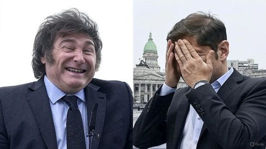 Javier Milei exultante en Diputados, mientras Axel Kicillof sufre por el Endeudamiento que aún no sale... Javier Milei exultante en Diputados, mientras Axel Kicillof sufre por el Endeudamiento que aún no sale...