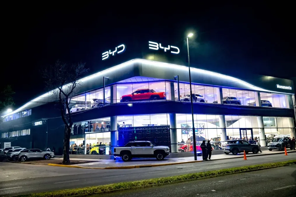 BYD multiplica su presencia en Argentina. BYD multiplica su presencia en Argentina. 