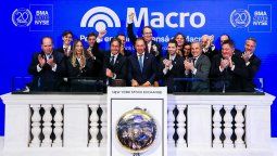ElBanco Macro festeja sus 20 años de vida en la Bolsa de Nueva York y Jorge Britoalertó: “Me preocupa que no podamos salir de este péndulo permanente”.
