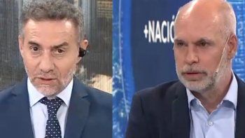 Luis Majul y Horacio Rodríguez Larreta, otra vez cruces por la interna de Juntos por el Cambio. Luis Majul y Horacio Rodríguez Larreta, otra vez cruces por la interna de Juntos por el Cambio.