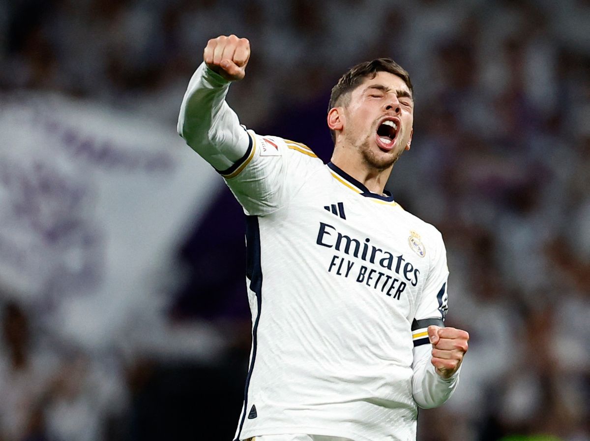 Federico Valverde, mediocampista del Real Madrid
