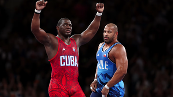 JJOO con una rutina: Mijaín López Nuñez ganó la medalla de oro. JJOO con una rutina: Mijaín López Nuñez ganó la medalla de oro.