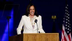 Kamala Harris, vicepresidenta electa por el Partido Demócrata.