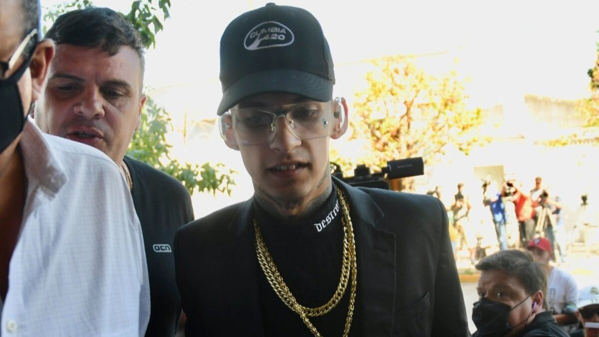 El cantante L-Gante se negó a declarar ante la Justicia por la nueva acusación de encubrimiento por tener un celular robado