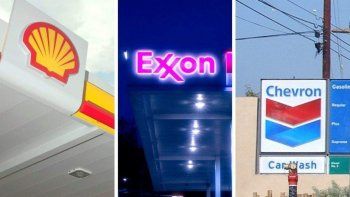 Shell, Exxon y Chevron Shell, Exxon y Chevron
